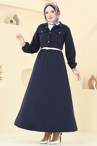 moda selvim Combined 2013MP806 Navy Blue - Thumbnail