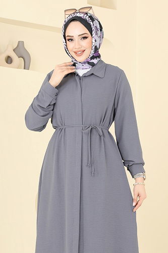 moda selvim Combined 2017MEY846 Gray - Thumbnail