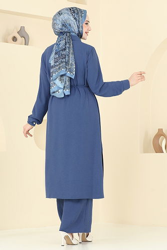 moda selvim Combined 2017MEY846 Indigo - Thumbnail