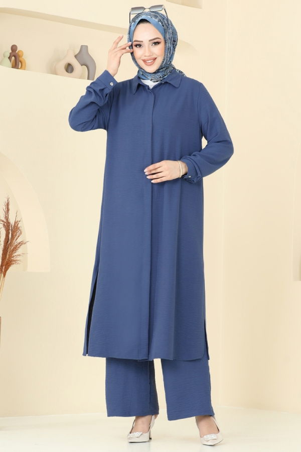 Modaselvim خصم صافٍ20%+20% في سلة التسوق طقم ازرق 2017MEY846