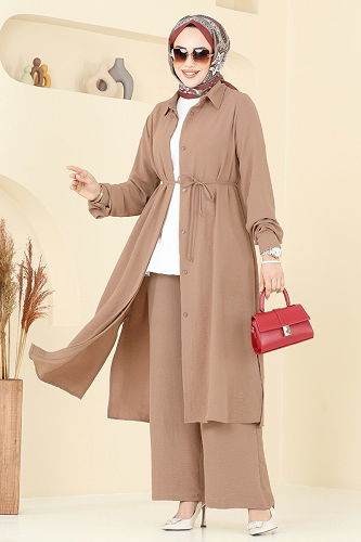 moda selvim Combined 2017MEY846 Latte - Thumbnail