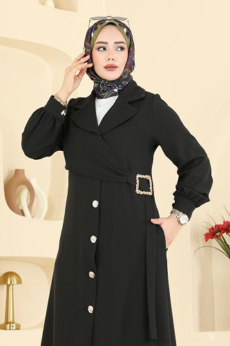 moda selvim Combined 2030FON792 Black - Thumbnail