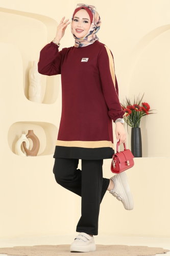 F.O.N. - Combined 2031FON792 Burgundy & Black