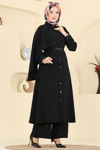 moda selvim Combined 2054FMZ1159 Black - Thumbnail