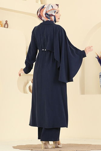 moda selvim Combined 2054FMZ1159 Navy Blue - Thumbnail