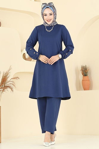 moda selvim Combined 2055ERK1158 Indigo - Thumbnail