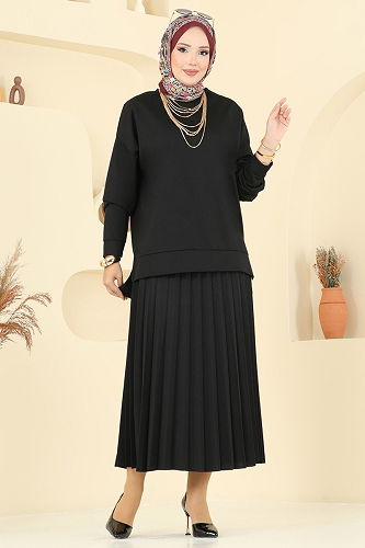 moda selvim Combined 2065ERK1158 Black - Thumbnail