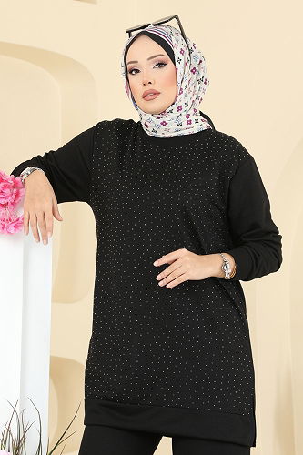 moda selvim Combined 206OZN1046 Black - Thumbnail