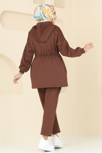 moda selvim Combined 20775MDP186 Brown - Thumbnail