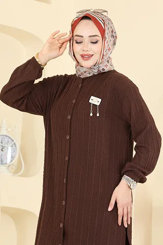 moda selvim Combined 210BO429 Brown - Thumbnail