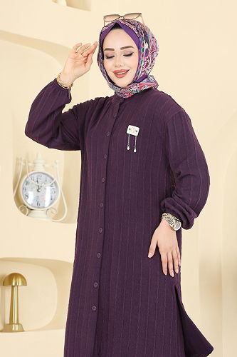 moda selvim Combined 210BO429 Damson - Thumbnail