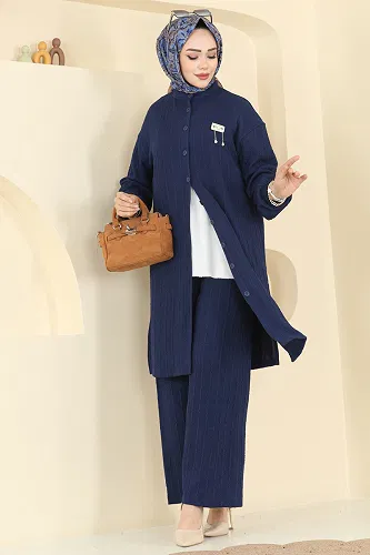 moda selvim Combined 210BO429 Navy Blue - Thumbnail