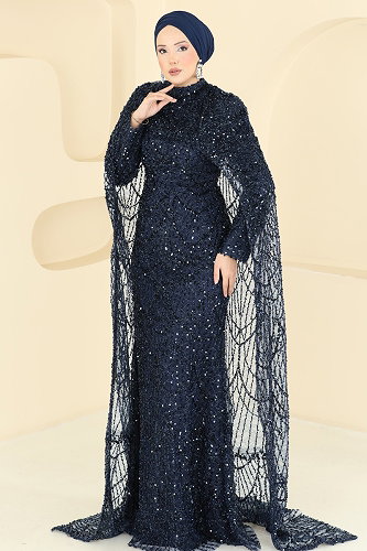 moda selvim Combined 210DMNK1166 Navy Blue - Thumbnail