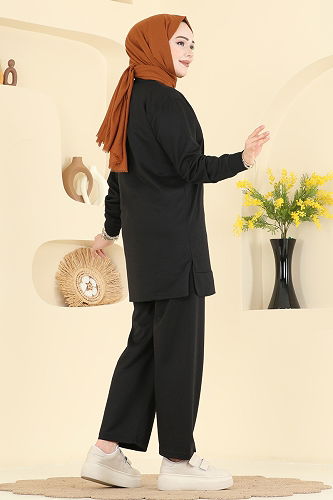 moda selvim Combined 210OZN1046 Black - Thumbnail