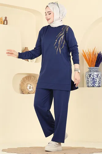 moda selvim Combined 210OZN1046 Navy Blue - Thumbnail