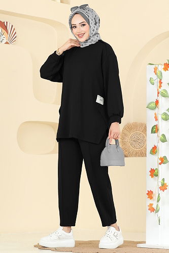 moda selvim Combined 21189MPR1163 Black - Thumbnail