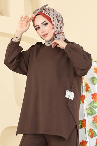 moda selvim Combined 21189MPR1163 Brown - Thumbnail