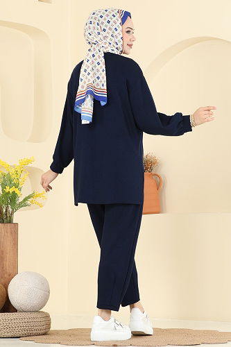 moda selvim Combined 21189MPR1163 Navy Blue - Thumbnail