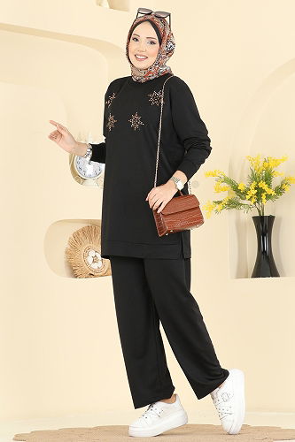 moda selvim Combined 211OZN1046 Black - Thumbnail