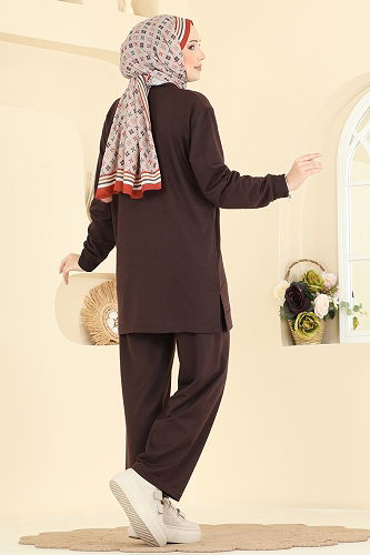 moda selvim Combined 211OZN1046 Brown - Thumbnail