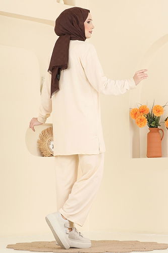 moda selvim Combined 212OZN1046 Beige - Thumbnail