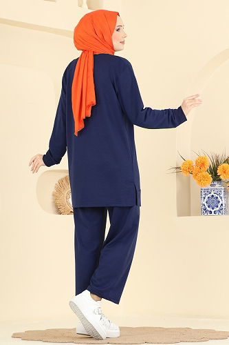 moda selvim Combined 212OZN1046 Navy Blue - Thumbnail