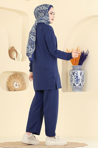 moda selvim Combined 213OZN1046 Navy Blue - Thumbnail