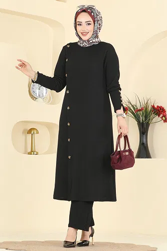 moda selvim Combined 215BO429 Black - Thumbnail