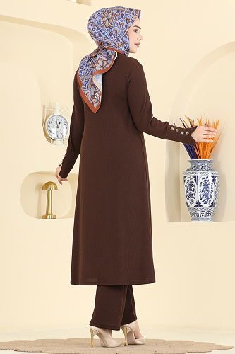 moda selvim Combined 215BO429 Brown - Thumbnail