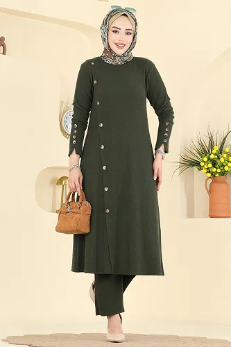 moda selvim Combined 215BO429 Khaki - Thumbnail