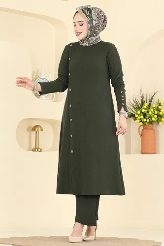 moda selvim Combined 215BO429 Khaki - Thumbnail