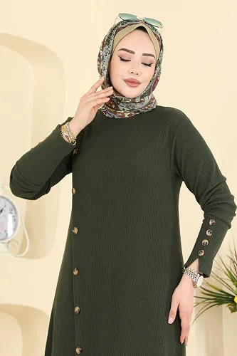 moda selvim Combined 215BO429 Khaki - Thumbnail