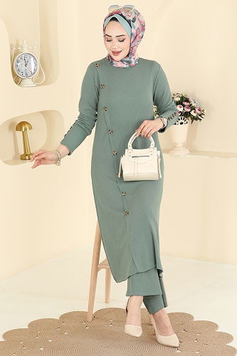 moda selvim Combined 215BO429 Mint - Thumbnail