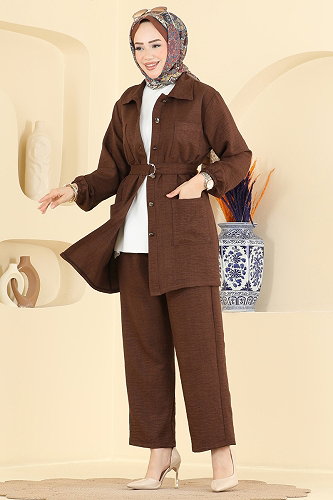 moda selvim Combined 2190ORG1169 Brown - Thumbnail