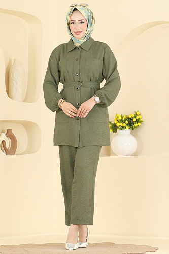 moda selvim Combined 2190ORG1169 Khaki - Thumbnail