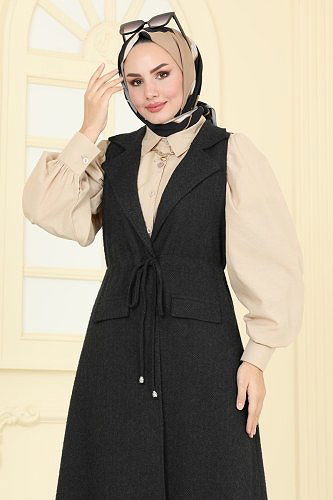 moda selvim Combined 22005UKB139 Black - Thumbnail