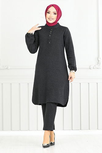 moda selvim Combined 22035UKB929-M Black - Thumbnail