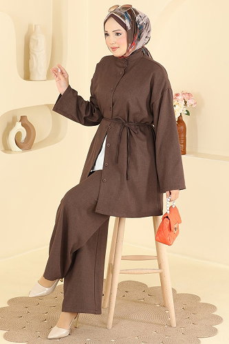 moda selvim Combined 222NZRK1200 Brown - Thumbnail