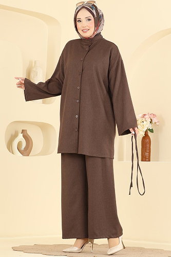 moda selvim Combined 222NZRK1200 Brown - Thumbnail