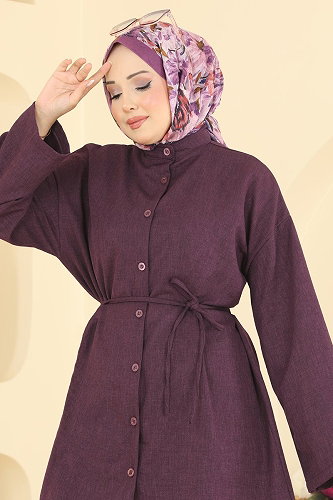 moda selvim Combined 222NZRK1200 Damson - Thumbnail