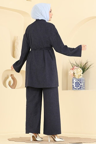 moda selvim Combined 222NZRK1200 Navy Blue - Thumbnail