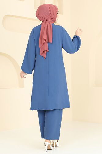 moda selvim Combined 2252BLU797 Indigo - Thumbnail