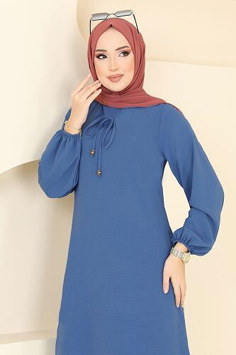 moda selvim Combined 2252BLU797 Indigo - Thumbnail