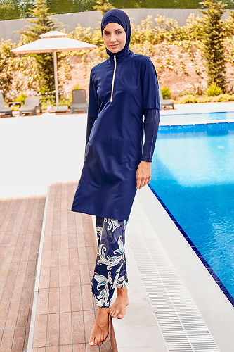 moda selvim 2260MRNK1139 Navy Blue - Thumbnail