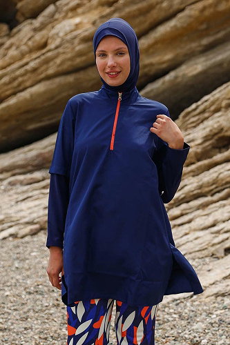 moda selvim 2262MRNK1139 Navy Blue - Thumbnail