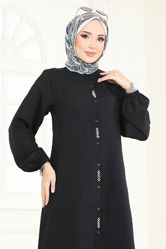 moda selvim Combined 23004UKB139 Black - Thumbnail