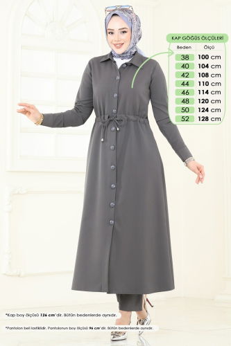 moda selvim Combined 23009UKB139 Anthracite - Thumbnail