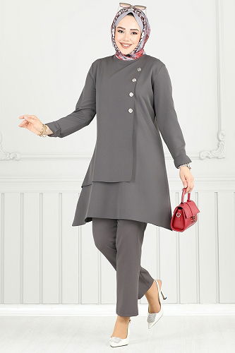 moda selvim Combined 23012UKB139 Anthracite - Thumbnail