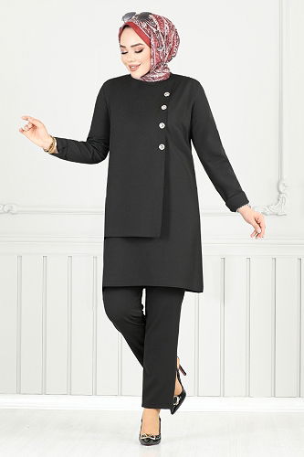 moda selvim Combined 23012UKB929-M Black - Thumbnail