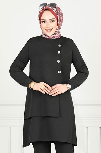 moda selvim Combined 23012UKB929-M Black - Thumbnail